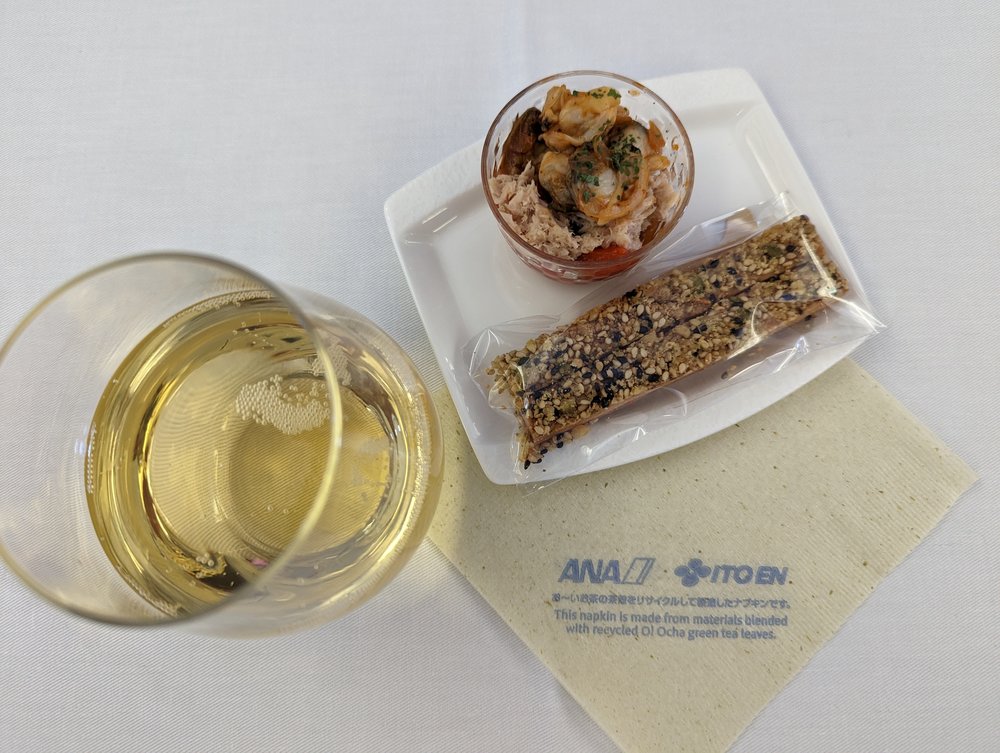 Pre Flight Takeoff ANA 777-300ER Business Class