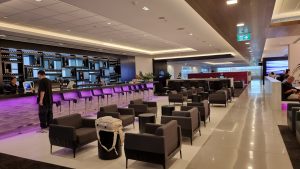 Air New Zealand Business Class Lounge Seating