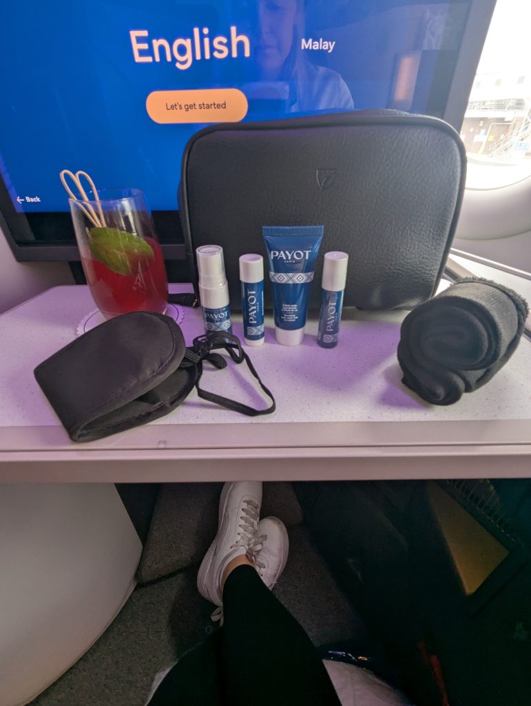 Amenity Kit + Welcome Drink