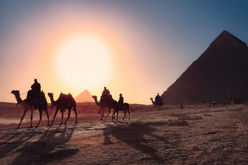 Pyramids of Giza, Egypt