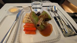 Singapore Airlines Business Class Main Dining
